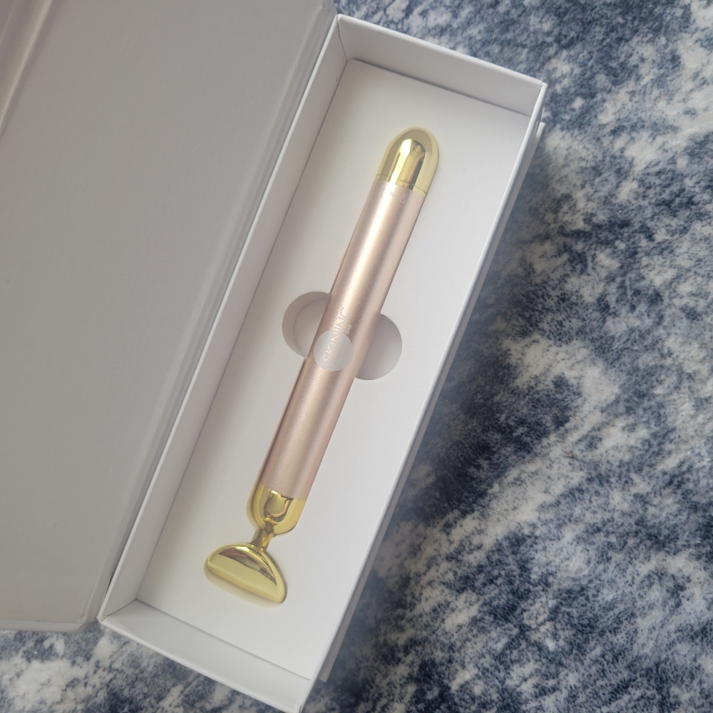 Skin INC Gold and Pink Facial Roller